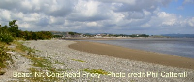 conishead priory beach
