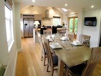 contemporary style in this Cumbrian cottage contemporary cottage available for Christmas