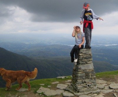 family walks in coniston