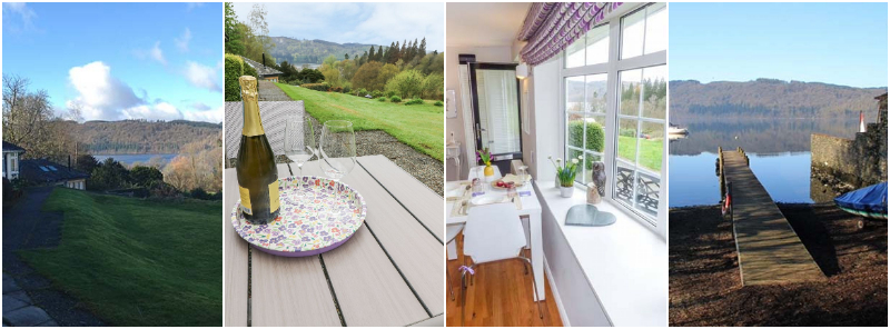 ground floor self catering Windermere with views and lake access