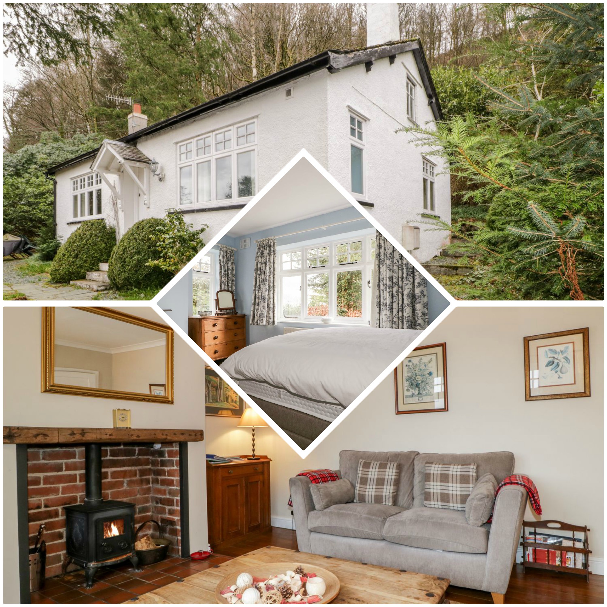 definitely a little more off the beaten track, this lovely Lakeland cottage has everything for a family of 4