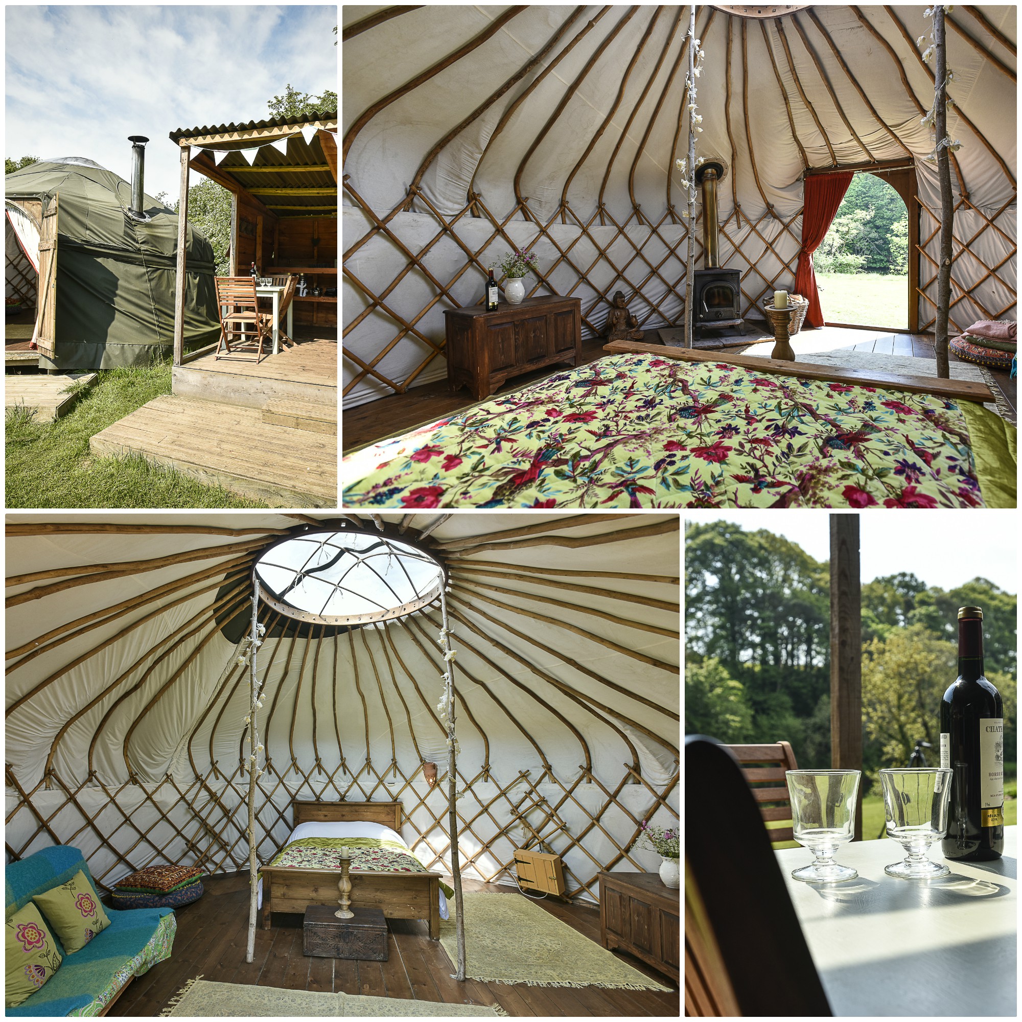 Beautiful Yurt with Hot Tub in the Eden Valley