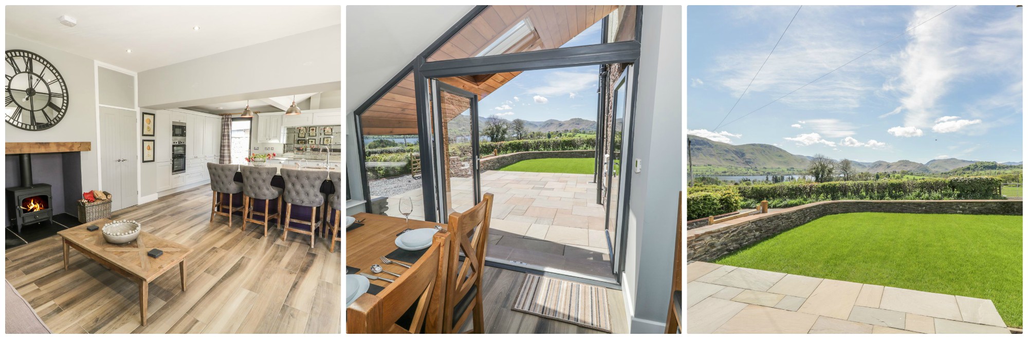 Stunning Lake Views from this fabulous modern Lake District holiday let near Ullswater