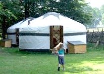 Glamping at its best, this is far from camping. Luxuries at some of the Yurts include a Hot Tub and a wood-burning stove!