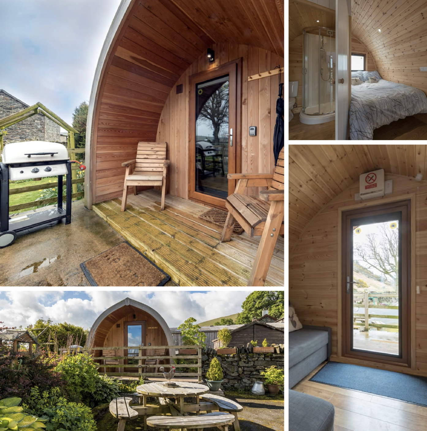 rent a Glamping Pod on a working farm in the rural north east corner of the beautiful Lake District