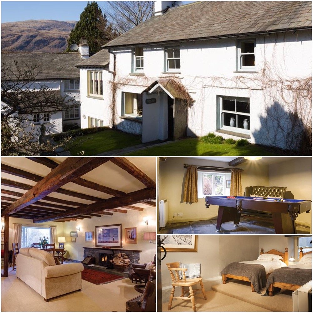 beautiful self catering 400 year old cottage for 4 Coniston Lake District