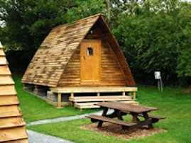 Very similar to the camping pods these wigwams also vary from being quite basic to luxurious with an en-suite and kitchenette